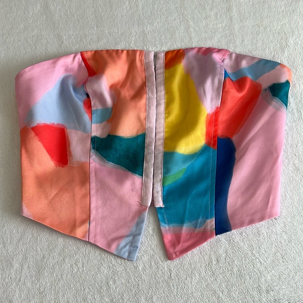 Princess Polly Love All Strapless Top Multi